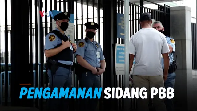 VIDEO: Begini Pengamanan Sidang Majelis Umum PBB di Tengah Pandemi Covid-19