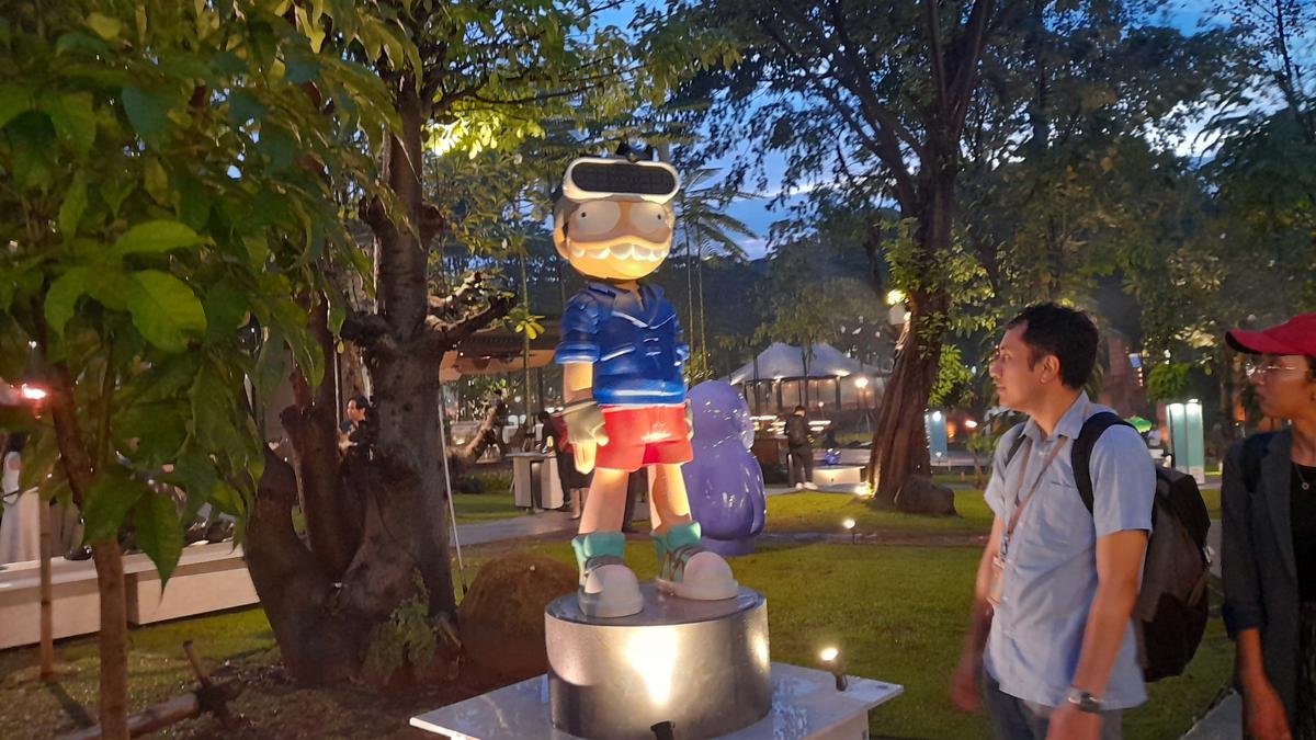 Secercah Harapan dari Pembukaan Art Jakarta Gardens 2025 Meski Sempat Dihantam Hujan Badai