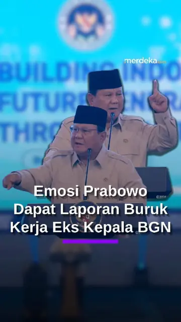 Emosi Prabowo Dapat Laporan Buruk Kerja Eks Kepala BGN: Saya Langsung ...