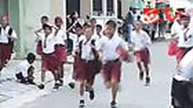 Pelajar Sekolah Dasar Sampai SMA Tawuran