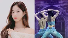 Kazuha Le Sserafim. (Instagram/ k_a_z_u_h_a__, Tangkapan Layar YouTube/ M2)