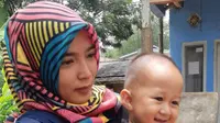 Zafli bocah tanpa kaki di Bandung