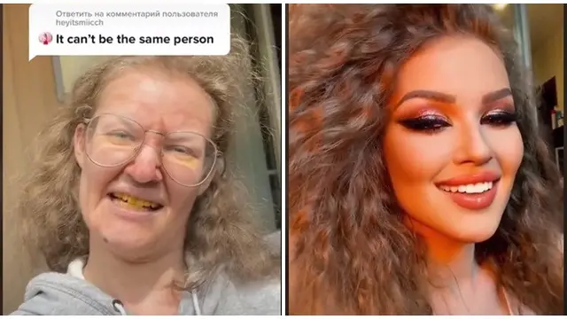 Video Penampilan Wanita Sebelum vs Sesudah Makeup Ini Viral, Beda Banget