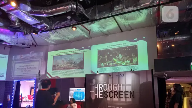 Screening Film Through The Screen yang mengangkat kisah perdagangan manusia