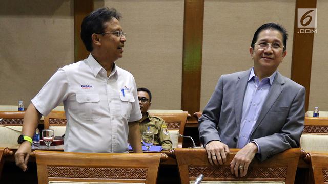 Gaya Dirut Inalum dan Freeport Saat Rapat Bareng DPR