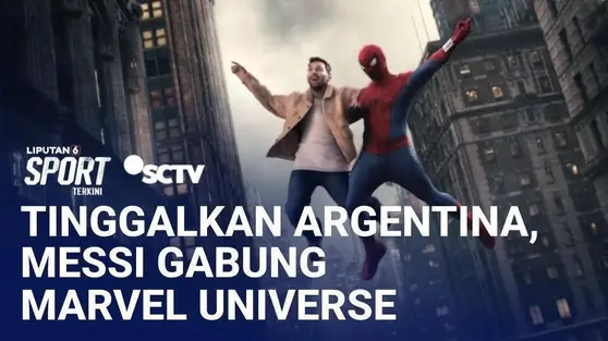 Messi Muncul Bareng Spider-Man Usai Pecahkan Rekor Gol di Piala Dunia | Liputan 6