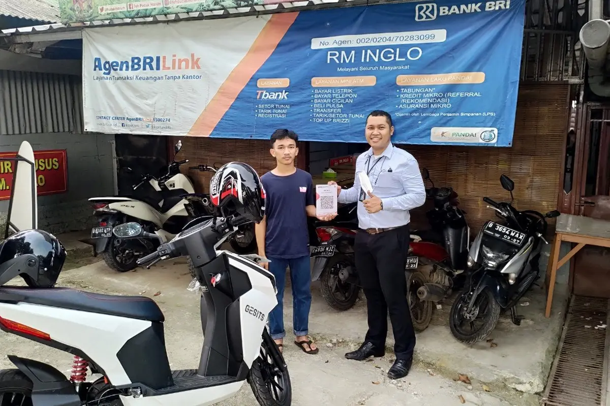 Bank BRI Motor Listrik.