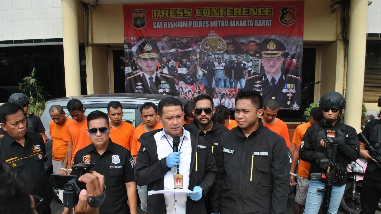 Kasat Reskrim Polres Metro Jakarta Barat, AKBP Edy Suranta Sitepu