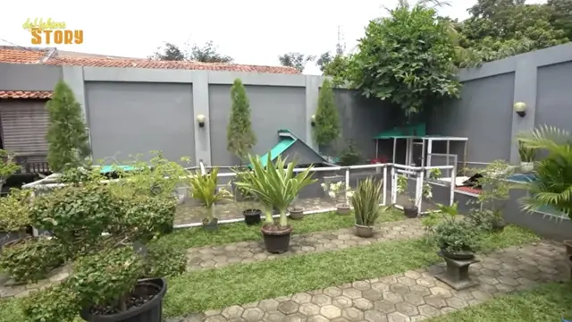 Potret Kebun dan Kandang Mini di Rumah Ayu Ting Ting