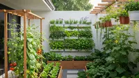 Desain Kebun Sayur Ala Organic Farming yang Estetik dan Produktif