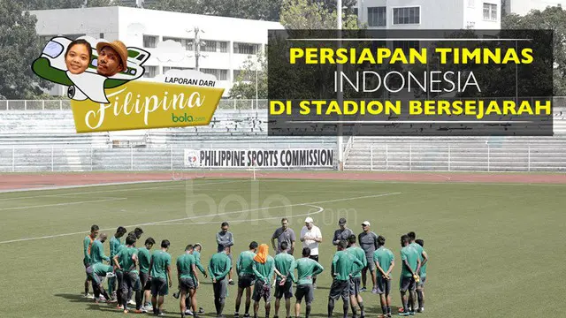 Video kesiapan Timnas Indonesia untuk laga terakhir Grup A Piala AFF 2016 kontra Singapura di stadion bersejarah di Manila, Filipina.