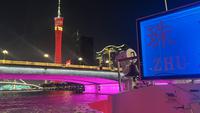 Laporan Liputan6.com dari China: Menikmati Gemerlap Kota Guangzhou dari Night Cruise di Sungai Mutiara