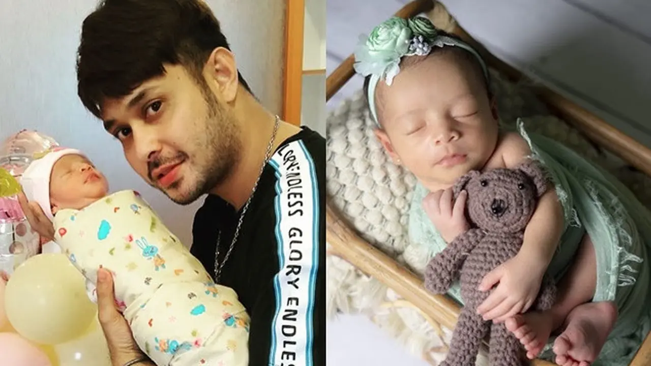 6 Potret Gemas Baby Qhaira, Putri Meidian Maladi 'Suara Hati Istri'