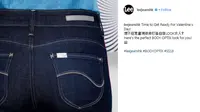 Lee Jeans merilis koleksi denim terbaru dengan ilusi optik yang unik (instagram/ leejeanshk)