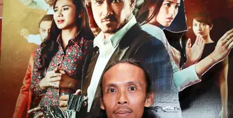 Yayan Ruhiyan Langsung berduel dengan Dian Sastro dalam film yang berjudul 'Gangster'. (Wimbarsana Kewas/Bintang.com)