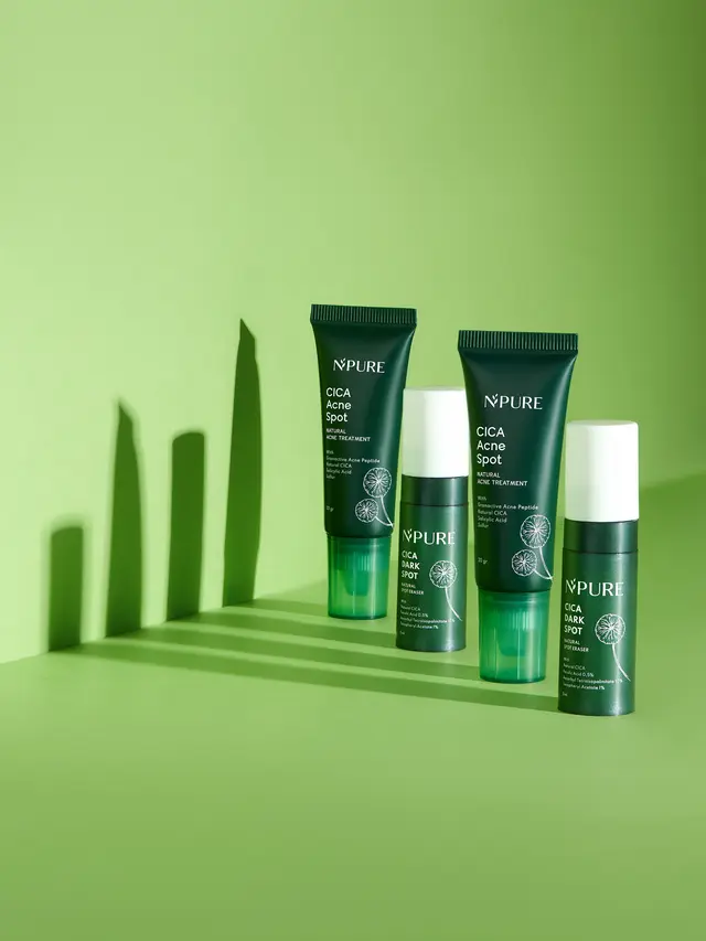 N’Pure luncurkan rangkain skincare untuk atasi jerawat dan bekasnya yaitu, Cica Acne & Dark Spot