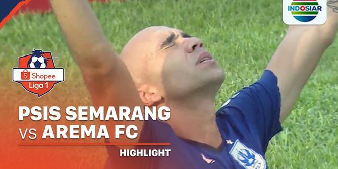 VIDEO: Highlights Shopee Liga 1 2020, PSIS Semarang Vs Arema FC 2-0