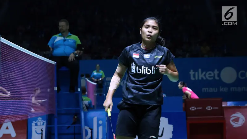 Indonesia Open 2018-Gregoria Mariska Tunjung