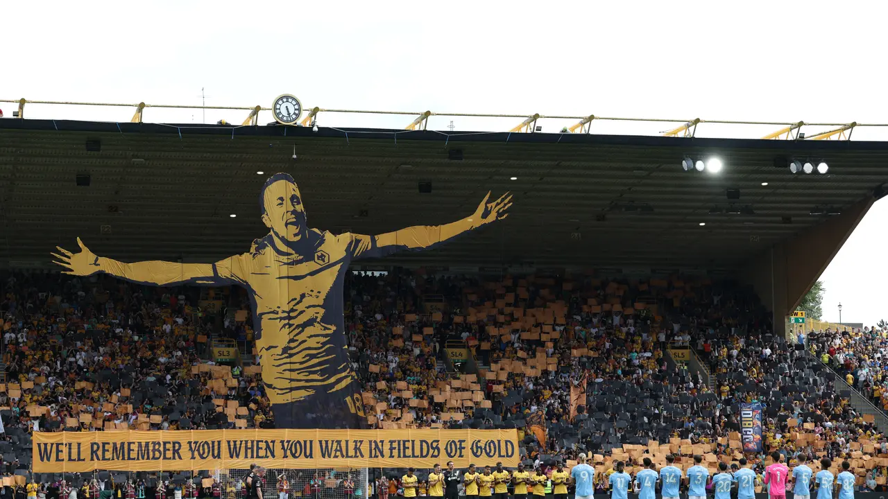 Tribute to Diogo Jota di markas Wolves