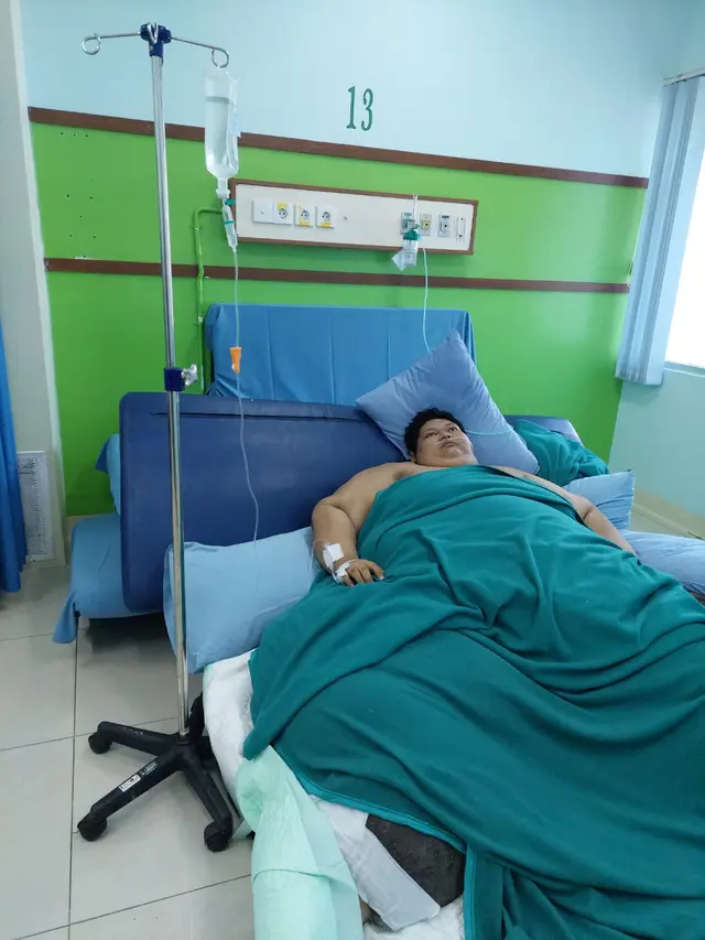 Fajri, Pria Obesitas 260 Kg Asal Tangerang Masih dalam Kondisi Kritis