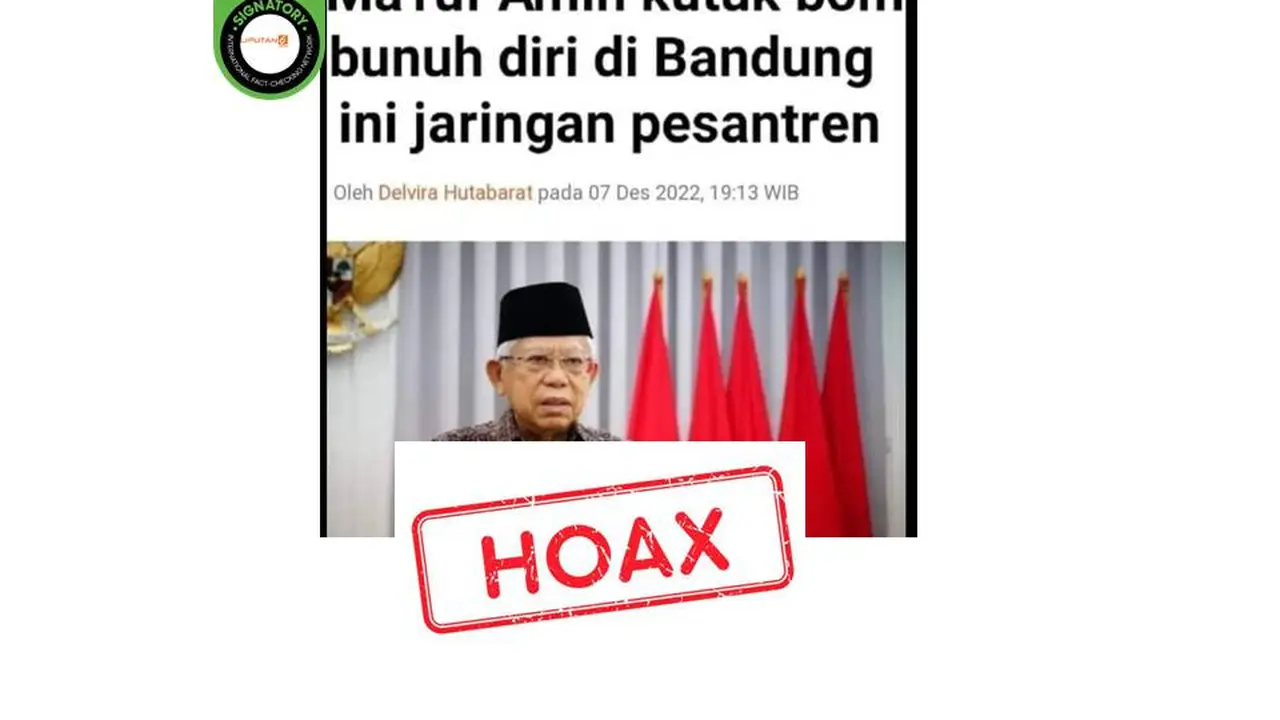 Cek Fakta bom bandung 1