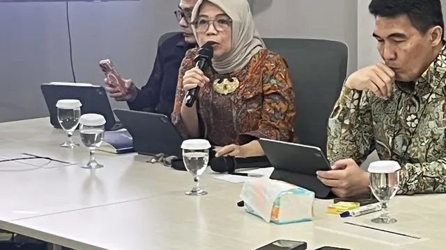 Kepala Departemen Kebijakan Makroprudensial BI, Mal Isnaini Sri Meyyanti, dalam Taklimat Media di Kantor BI, Jakarta, Jumat (23/10/2026).