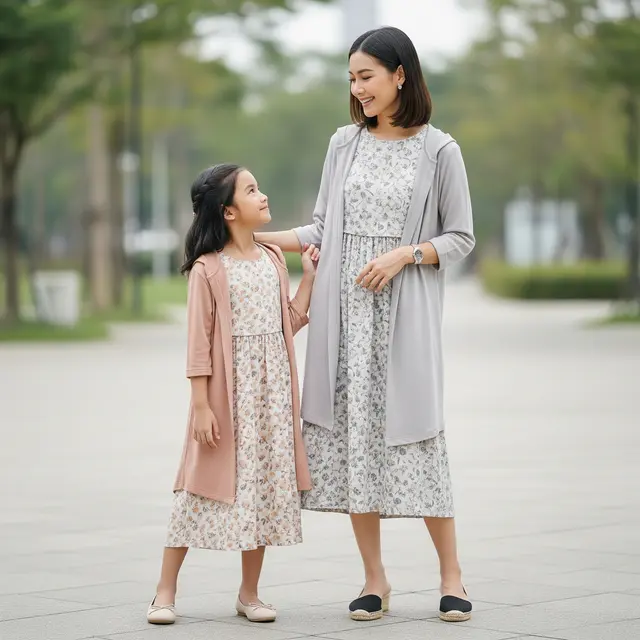 Model Dress Couple Ibu dan Anak