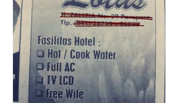 6 Tulisan Free Wifi Ini Nyeleneh Banget, Bikin Tepuk Jidat