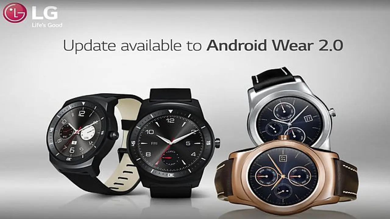 LG akhirnya merilis sistem operasi (OS) Android Wear 2.0 untuk dua smartwatch, Watch Urbane dan Watch R.