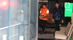 Irvian Bobby Mahendro Putro merupakan salah satu tersangka dugaan pemerasan pengurusan sertifikat Keselamatan dan Kesehatan Kerja (K3) di Kementerian Ketenagakerjaan (Kemnaker) Republik Indonesia. (Liputan6.com/Helmi Fithriansyah)