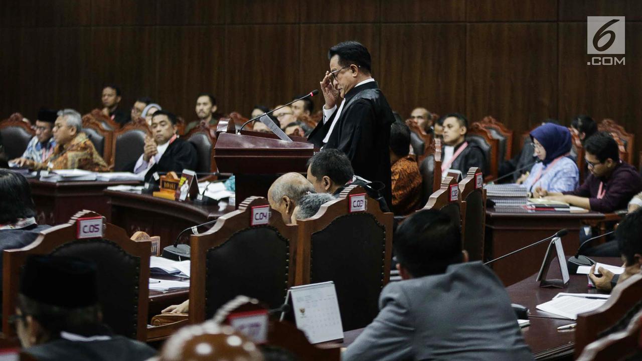 Yusril Jawab Gugatan Prabowo-Sandi di Sidang MK