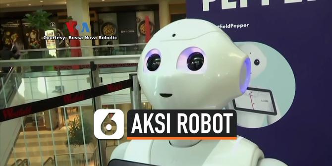 VIDEO: Robot Ini Bantu Kurangi Penularan Corona, Bagaimana Caranya?
