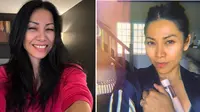 6 Potret Anggun C Sasmi Tanpa Makeup, Sebut Tak Jalani Botox dan Filler