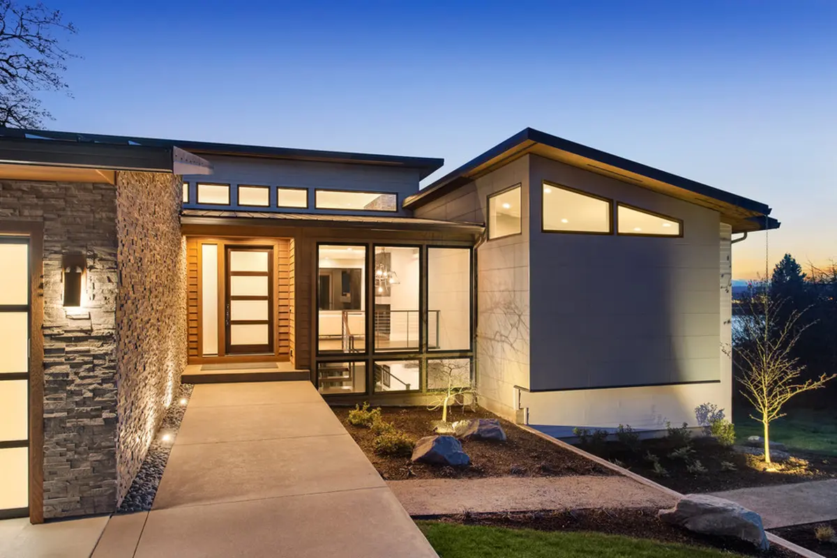 Arsitektur Rumah Modern.