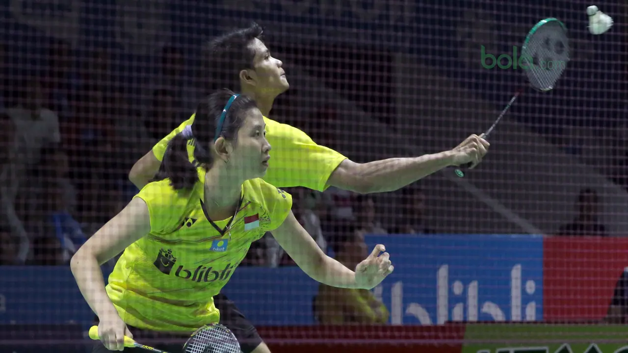 Indonesia Open 2018, Bola.com, Gloria/Hafiz Faizal, Ricky Karanda/Debby Susanto