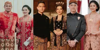 Lihat di sini beberapa potret adu gaya couple dari anak dan mantu Presiden Jokowi.