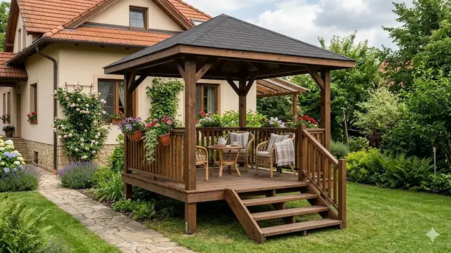 Inspirasi Gazebo Kecil yang Bikin Rumah Sederhana Terlihat Lebih Mahal