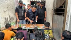 Polisi Gerebek 2 Sarang Narkoba di Medan
