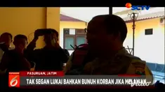 Setelah buron empat bulan, anggota kawanan begal sadis yakni RH, AH, dan FZ akhirnya diringkus anggota Resmob Polres Pasuruan.