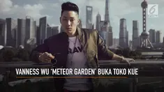 Tak hanya artis Indonesia, mantan personel F4 yang merupakan bintang serial Meteor Garden, Vanness Wu juga membuka toko kue.