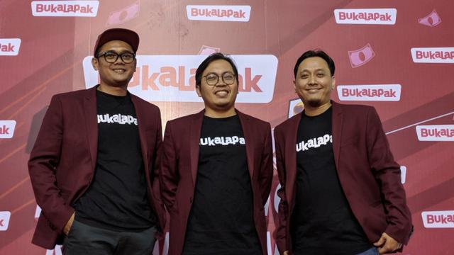 Konferensi pers 'Badai Uang Ratusan Miliar' Bukalapak. Liputan6.com/Jeko I.R