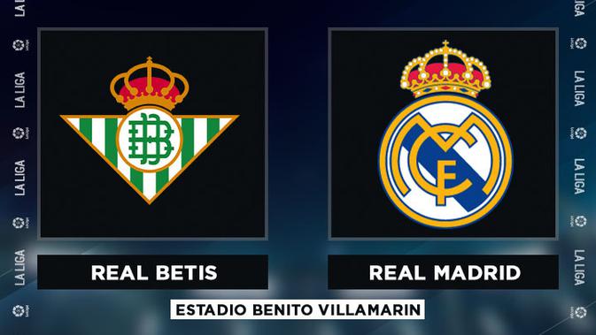 Link Live Streaming La Liga Spanyol Real Betis Vs Real Madrid Spanyol Bola Com