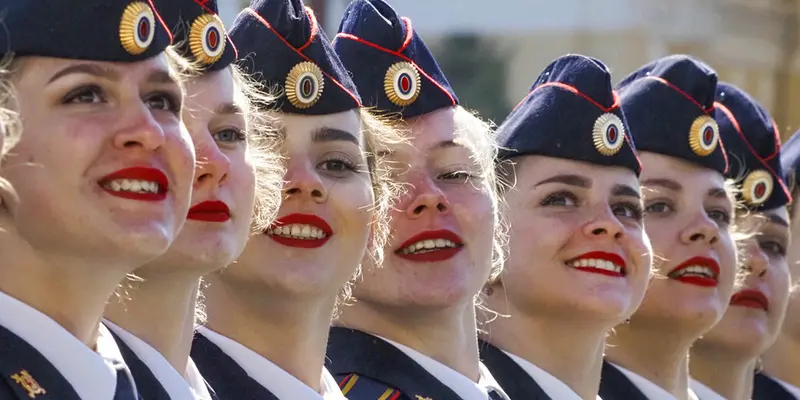 FOTO: Parade Militer Hari Kemenangan Rusia