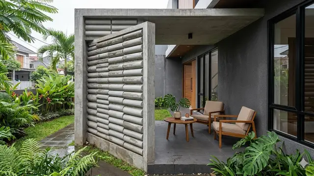 10 Model Roster Anti Tampias untuk Teras Rumah, Estetik dan Tetap Sejuk