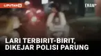 Gangster Parung Panik Dikejar Polisi