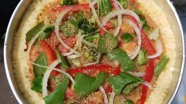 Pizza Singkong sehat gluten free tanpa oven @dapurberuang