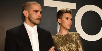 Bulan Maret 2017 lalu hubungan rumah tangga Scarlett Johansson dan Romain Dauriac diterpa isu tak sedap dan gugatan cerai yang diajukan Scarjo pada laki-laki yang menjadi suaminya saat itu.  (AFP/Michael Buckner)