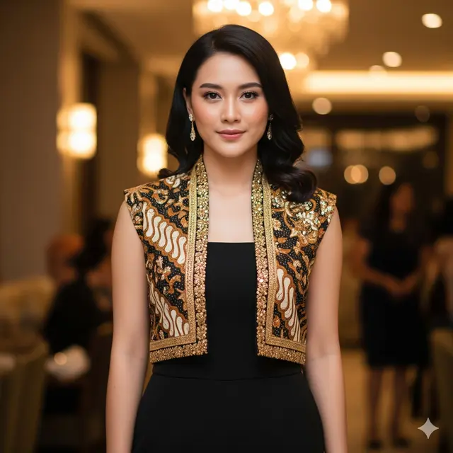 Outer Bolero Batik