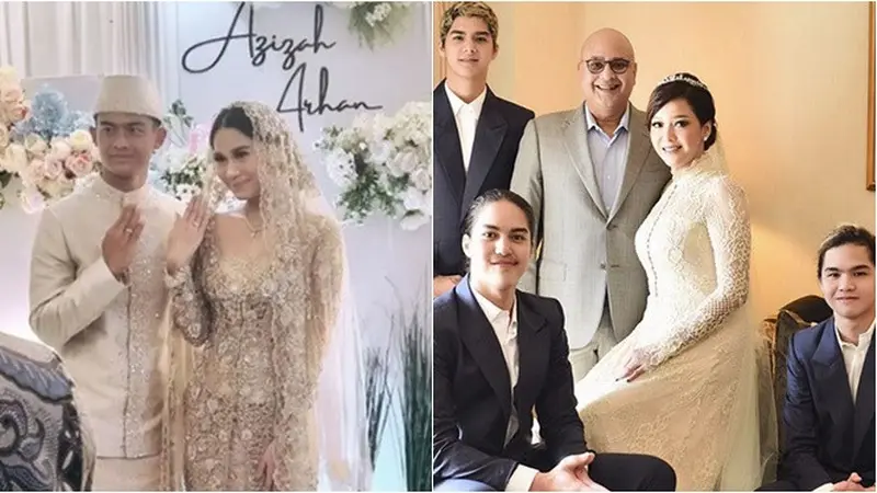 Selain Arhan-Azizah, 7 Seleb Ini Melangsungkan Akad Nikah di Luar Negeri