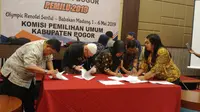 Pleno KPU Kabupaten Bogor